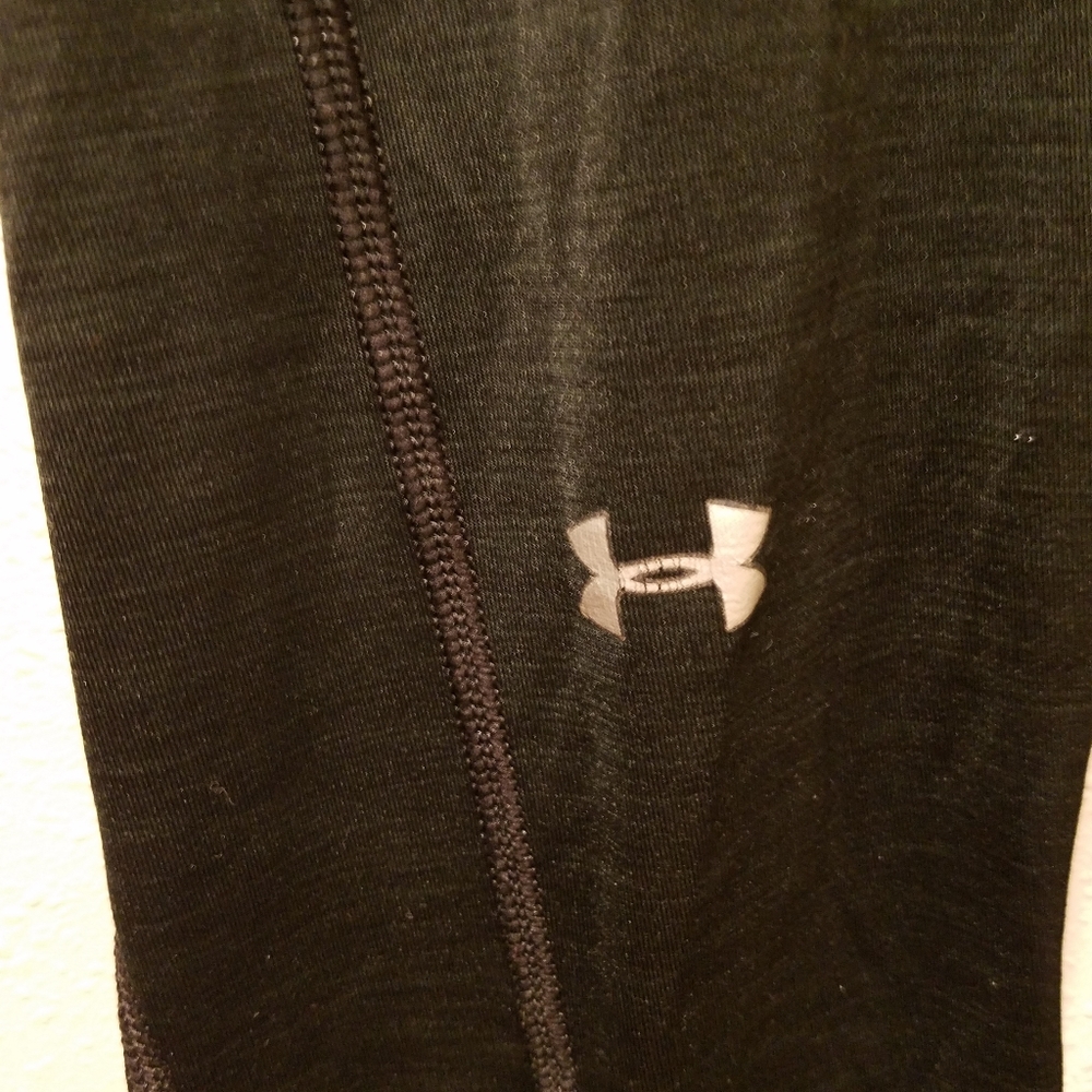 Under Armour black size womens extra small athletic leggings pants - Picture 3 of 3